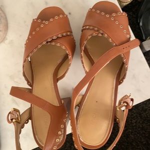 Michael Kors Brown Platform Sandals